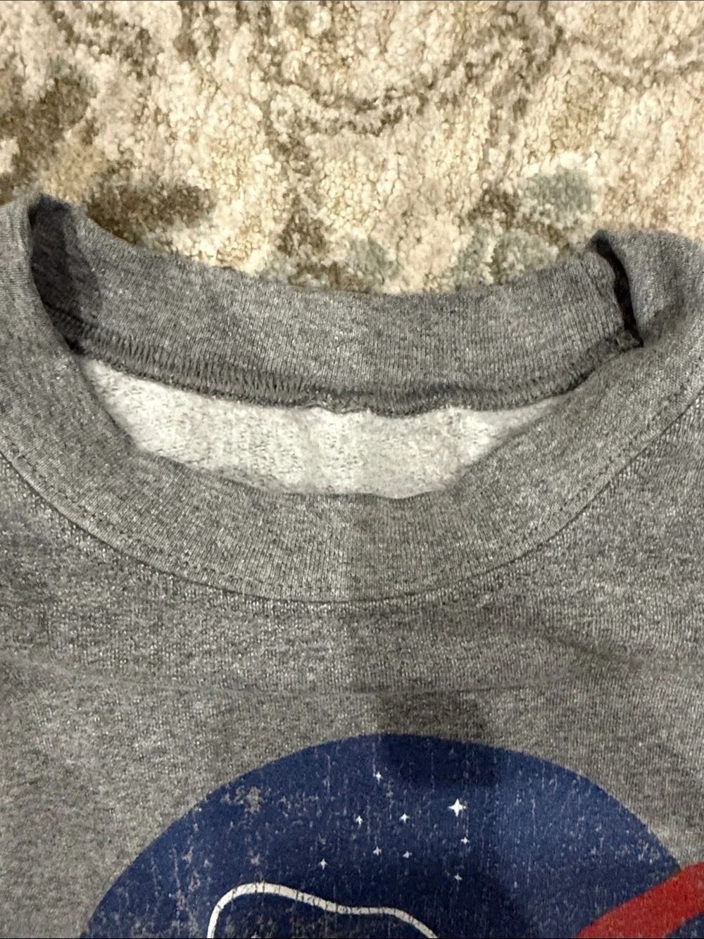 Vintage nasa gray sweatshirt - men’s XL